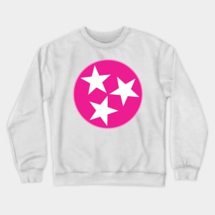 Tennessee TriStar - Plastic Pink Crewneck Sweatshirt